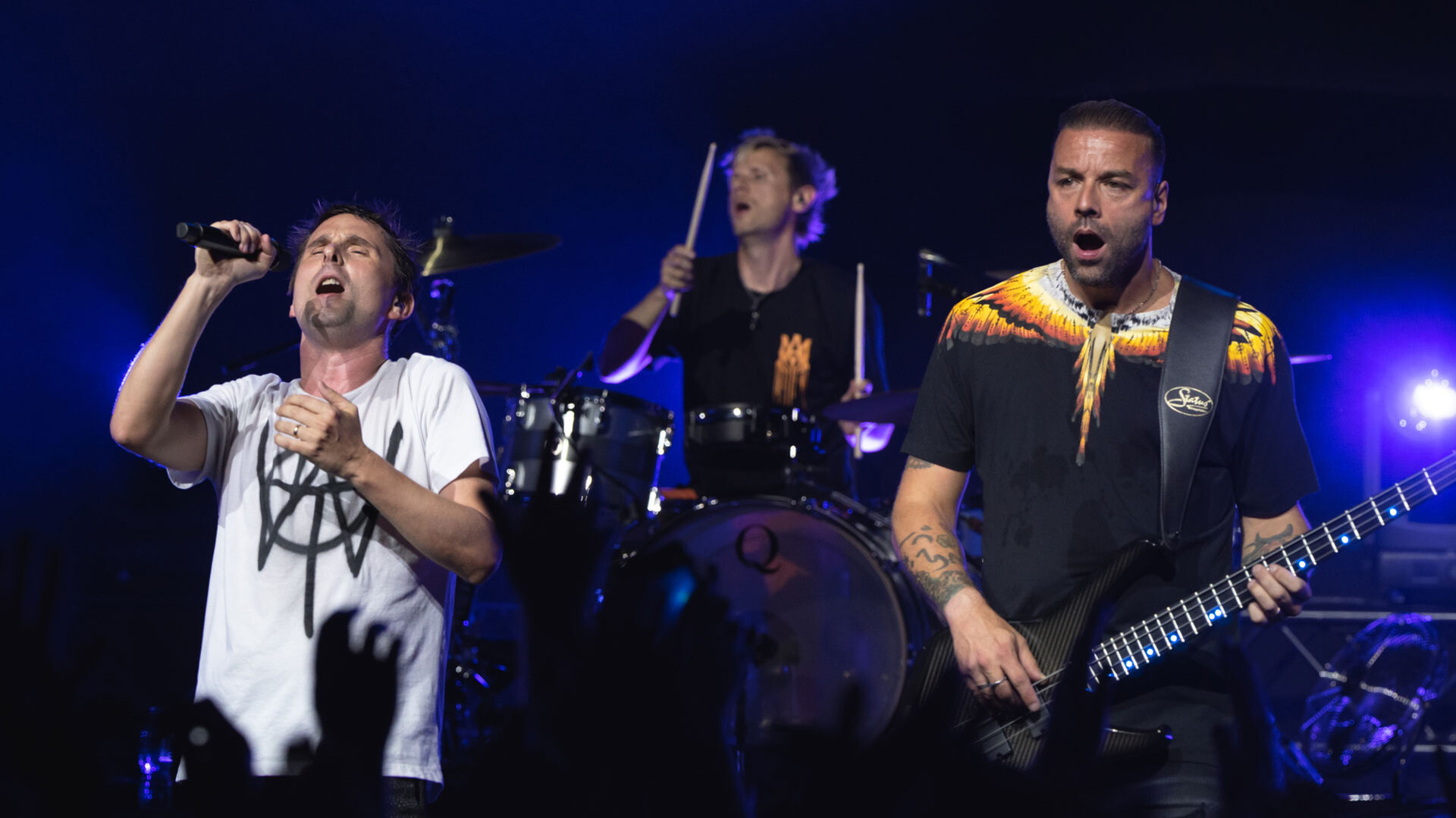 Muse (Мэттью Беллами, Доминик Ховард и Крис Уолстенхолм), 10 мая 2022 года