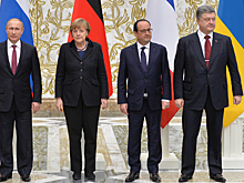 Переговоры лидеров "нормандской четверки" начались в Париже