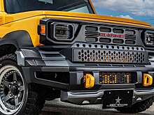 Этот Jimny пытается казаться круче, и это ему почти удалось