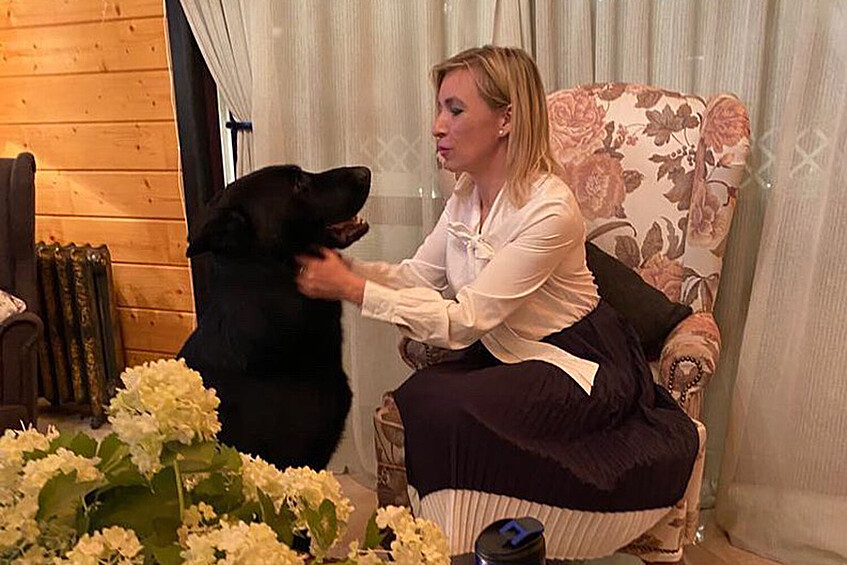 Официальный представитель МИД России Мария Захарова, 2 ноября 2021 года