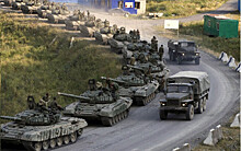Азербайджанские танки  остановились по дороге на Ереван