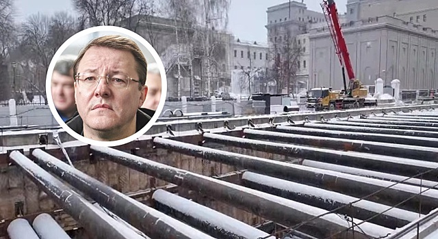 Губернатор Дмитрий Азаров сообщил, что строительство станции метро «Театральная» в Самаре продолжится