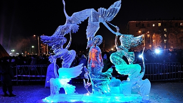 Фестиваль снежных скульптур открылся в Мурманской области