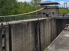 В Калининградской области исторический шлюз превратили в парк экстремальных развлечений