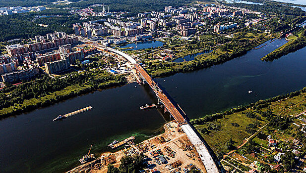Движение по мосту через Волгу в Дубне откроют в ноябре