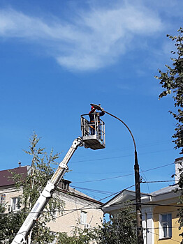 В Арзамасе заменили около 600 уличных светильников и более 100 световых опор