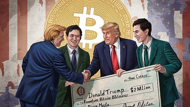 Трамп получил $2 млн от первых известных биткоин-миллиардеров