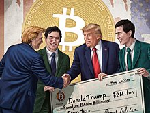 Трамп получил $2 млн от первых известных биткоин-миллиардеров