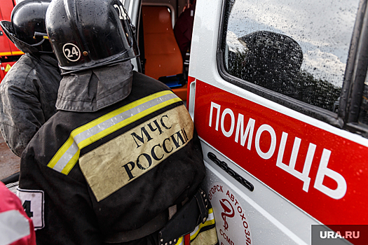 В Челябинске автомобиль перевернулся на крышу в результате ДТП