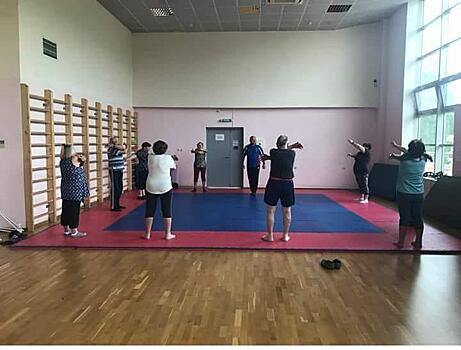 В Бабушкинском районе прошло очередное занятие «Московского долголетия»