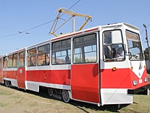 В Омске на линию вновь вышел трамвайный вагон после капитального ремонта