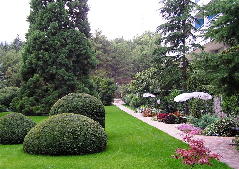 Парк курорта Айвазовское, Алушта, Крым, Россия, Европа