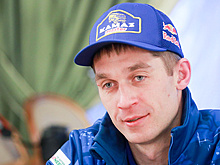 Экипаж Сотникова победил на четвертом этапе ралли "Шелковый путь" в зачете грузовиков
