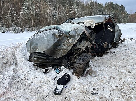 В Слободском районе погиб водитель «Приоры» после столкновения с грузовиком