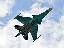 МО: Су-34 нанес удар бомбами с УМПК по ВСУ в приграничном районе Курской области