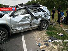 На трассе в Ершовском районе в ДТП получили травмы двое мужчин