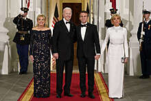 Джилл Байден надела платье Oscar de la Renta на первый государственный прием