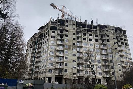 В Зеленограде активными темпами ведётся строительство компенсационного дома для обманутых дольщиков