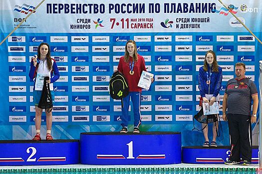 Пловчиха из Удмуртии завоевала серебро и бронзу на первенстве России