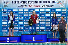 Пловчиха из Удмуртии завоевала серебро и бронзу на первенстве России