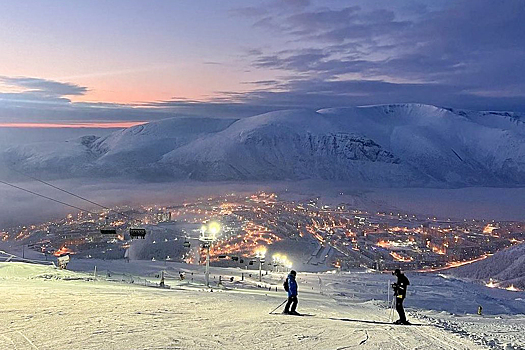 "Как на другой планете!": русский горнолыжный курорт за Полярным кругом