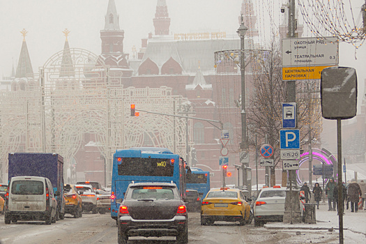 Мощная метель обрушилась на Москву, она продлится четыре дня
