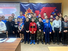 Военнослужащие спортроты ЦСКА, г. Самара провели День воинской славы с подопечными юниорами