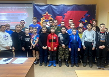 Военнослужащие спортроты ЦСКА, г. Самара провели День воинской славы с подопечными юниорами