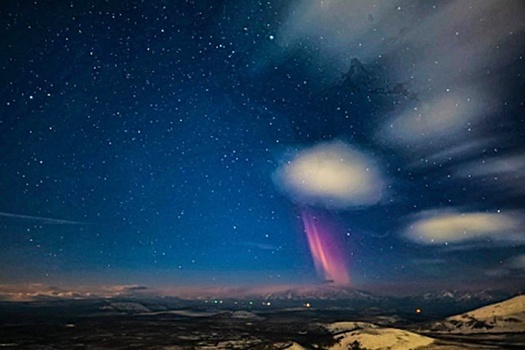 Жители Забайкалья сняли на фото редкое астрономическое явление