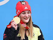Германская скелетонистка Найзе завоевала золотую медаль на Олимпийских играх