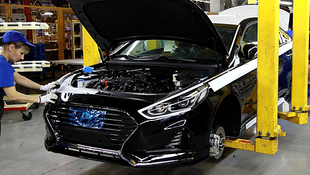 В России стартовало производство нового Hyundai Sonata
