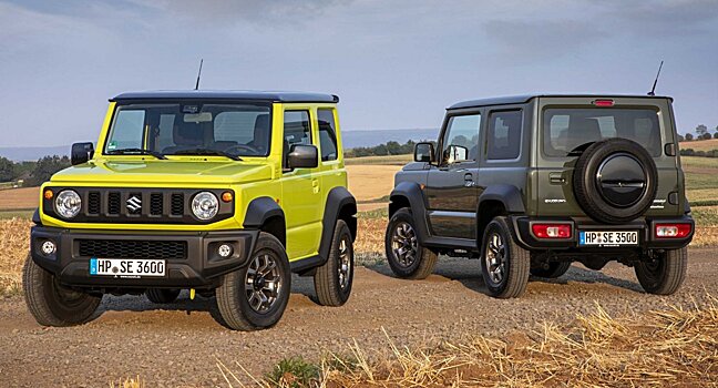 Suzuki представила первый официальный тизер 5-дверного внедорожника Jimny 2022
