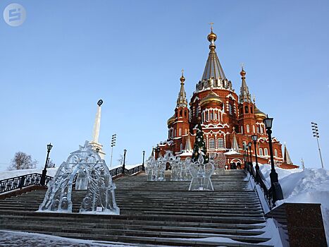 Лёд и пламя встретятся на набережной Ижевского пруда