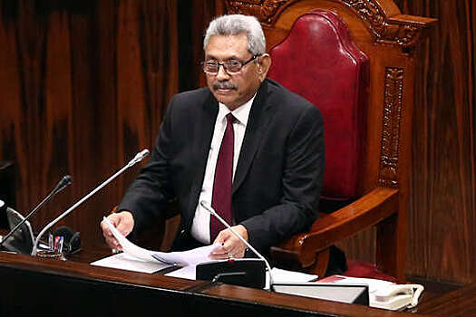 Президент Шри-Ланки Раджапакса ушел в отставку — спикер парламента