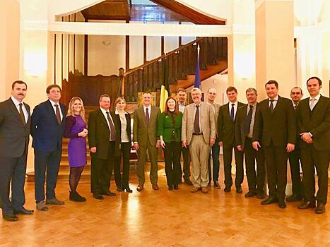 Елизавета Солонченко встретилась в Москве с послом Королевства Бельгии