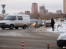 На выезде с Гражданской к Макаровскому мосту собираются поставить временный светофор