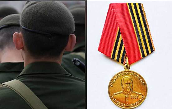 Медаль Жукова за личное мужество получил капитан Александр Седунов из Новосибирского района