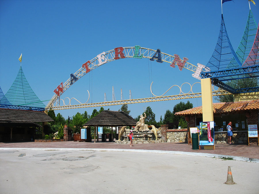 Аквапарк Waterland , Салоники, Греция, Европа