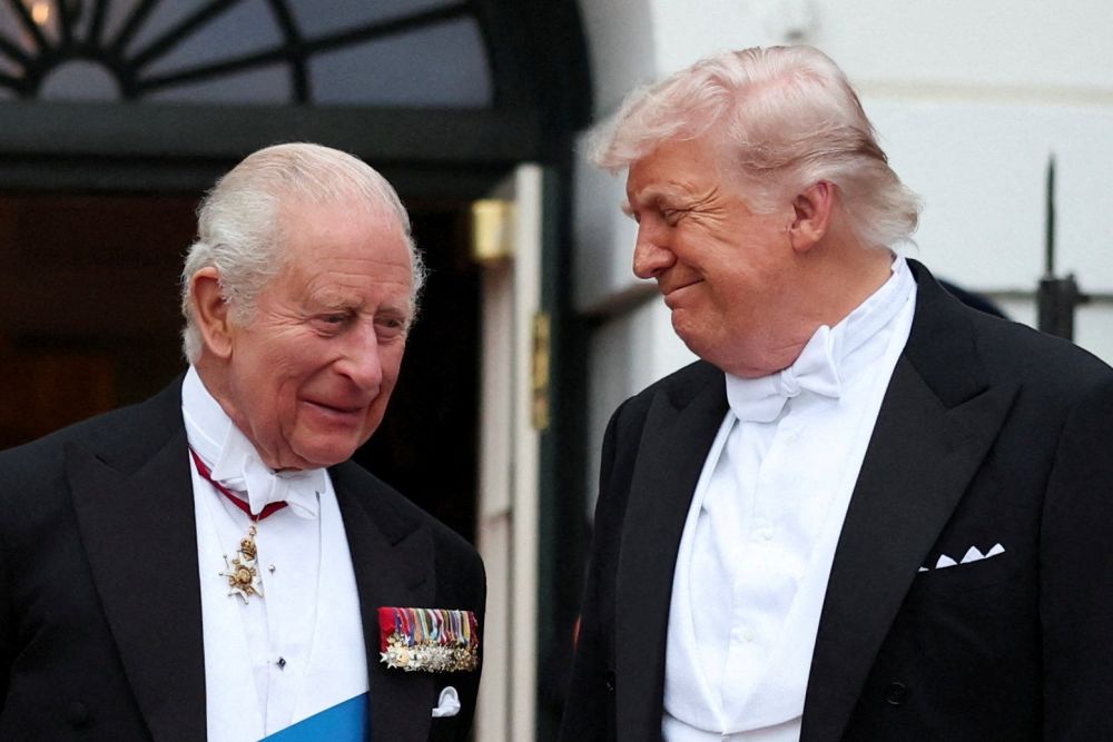 Трамп подшутил над королем Карлом III и назвал Великобританию маленькой