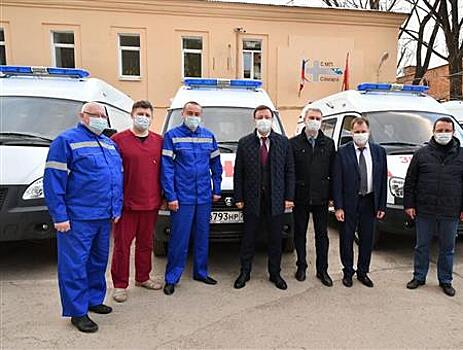 Самарская станция скорой помощи получила 67 новых автомобилей