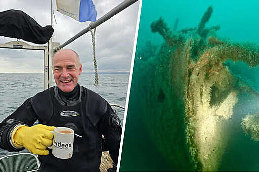 Daily Star: в Англии дайвер купил за £300 затонувший во время Первой мировой войны корабль