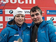 Выпускница РГУФКСМиТ завоевала «золото» и «серебро» Кубка России по санному спорту