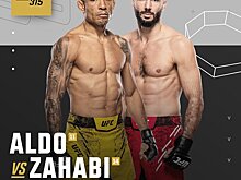 Официально: Жозе Альдо подерется с Айманном Захаби на UFC 315