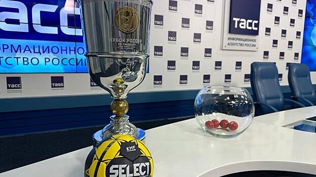 В ТАСС представили новый трофей Кубка России по гандболу