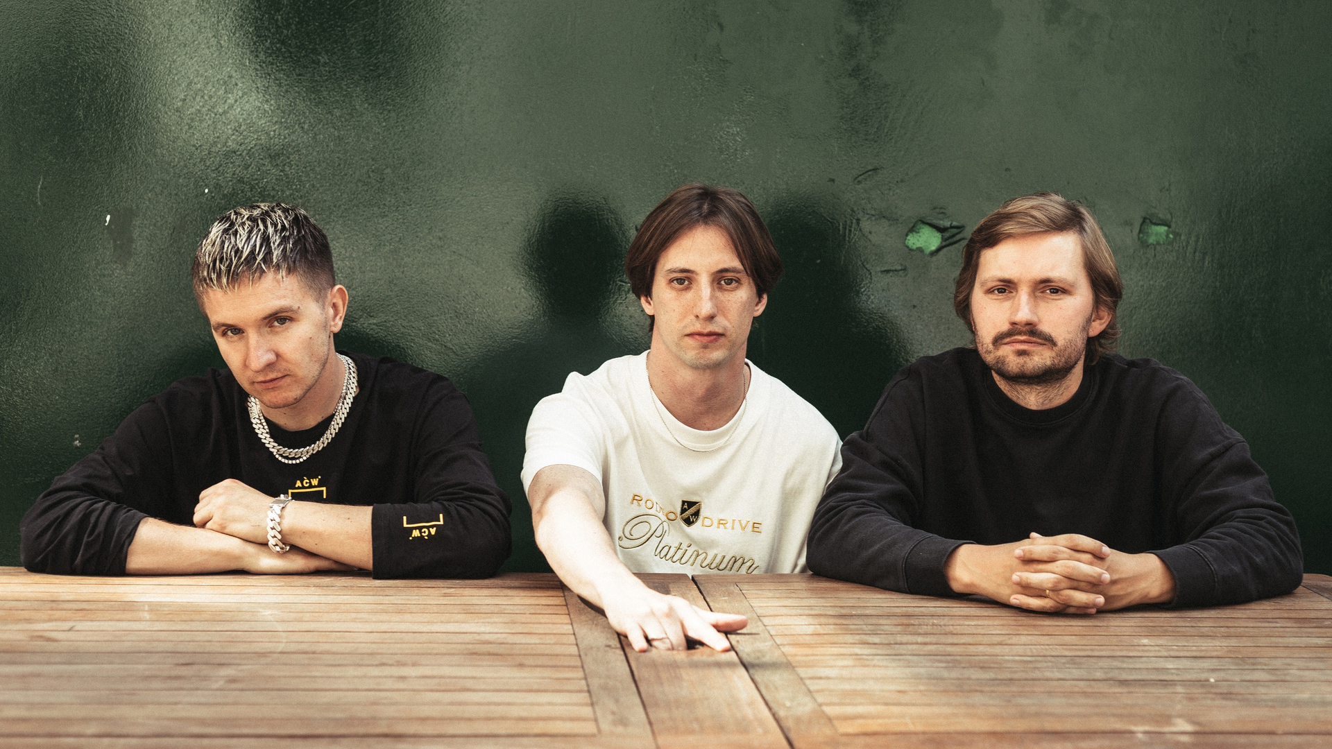 Слева направо: Денис, Александр, Кирилл