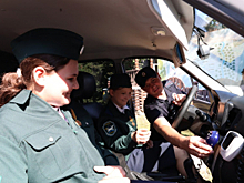 В Оренбургской области полиция, «Движение Первых» и Общественный совет провели патриотическое мероприятие ко Дню Государственного флага