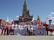 Участники традиционного детско-юношеского легкоатлетического сверхмарафона «Дети против наркотиков – я выбираю спорт!» прибежали в Республику Марий Эл