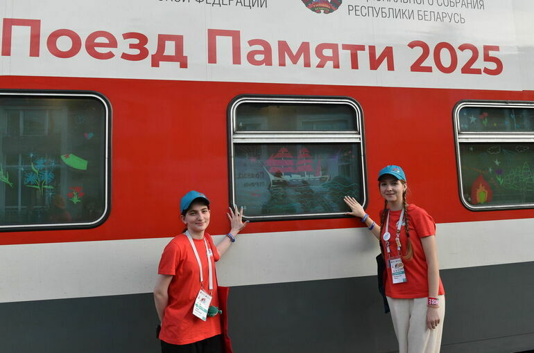 Вагон «Поезда Памяти» превратился в арт-объект
