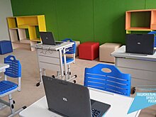 В школе пгт Опарино Кировской области продолжается создание IT-куба