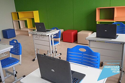 В школе пгт Опарино Кировской области продолжается создание IT-куба